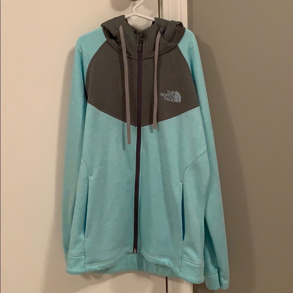 The North Face sweatshirt
